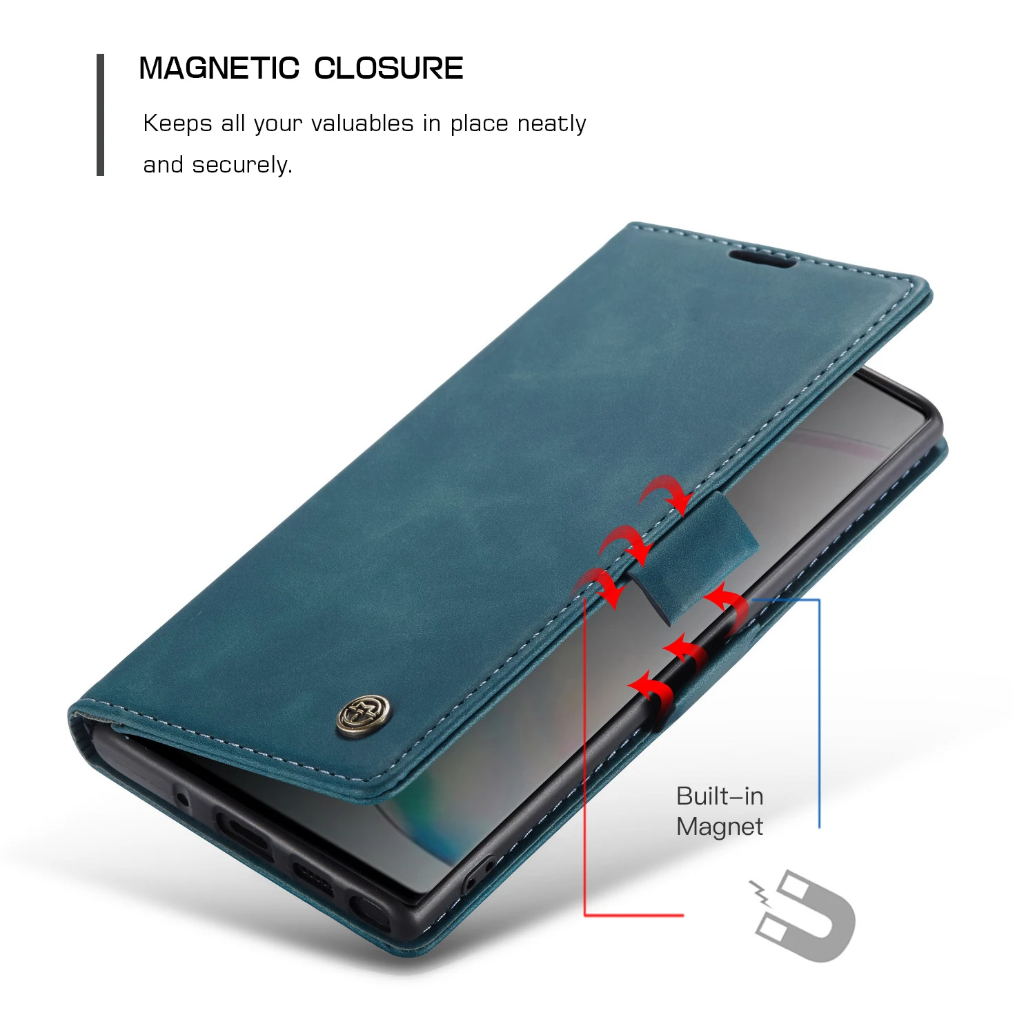 Чехол-книжка для samsung Note 10 Plus, винтажный кожаный бумажник на магните, чехол-подставка для samsung Galaxy Note 10 Funda