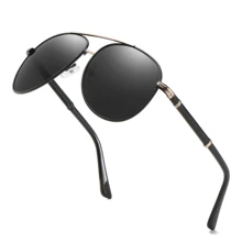 2020 Mens Polarized Sunglasses for Sports Outdoor Driving Polaroid Sunglasses Men Pilot Metal Frame Sun Glasses Gafas De Sol(China)
