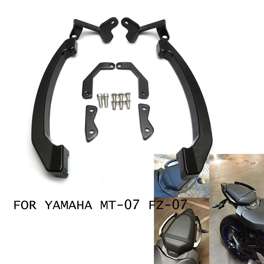 Мотоциклетные задние поручни сиденья пассажирские ручка для Yamaha MT07 MT-07 FZ07 FZ-07 2014