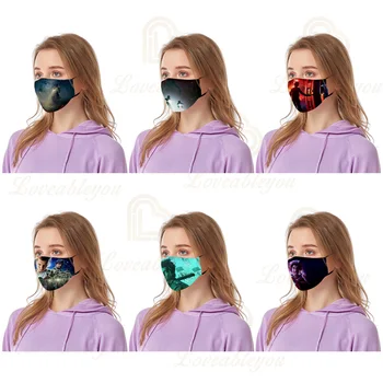 

Face Masks Cycling Anti-Dust Anime Cosplay Mask Custom Face Mask Cloth Cotton Adult Kids Mask 3pcs/piece