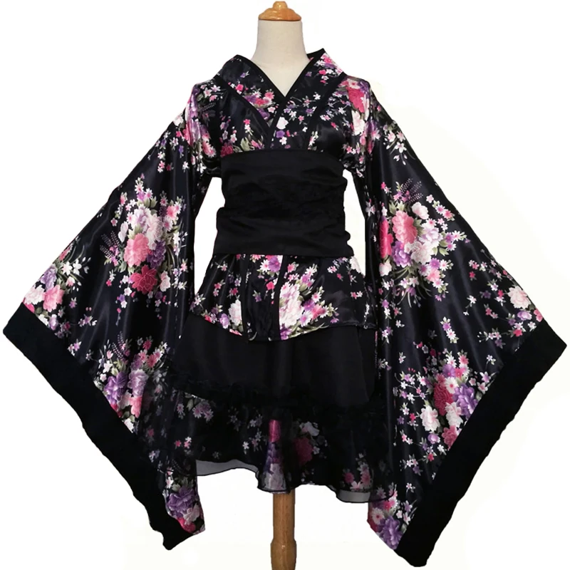 Sexy Kimono Japanese Style Girls Robe Lolita Maid Dress for Women Party Yukata Dance JP Anime Cosplay Costumes Lady Women Suits swaddle blanket for infant toddler receiving bath robe baby towels blankets girls pineapple