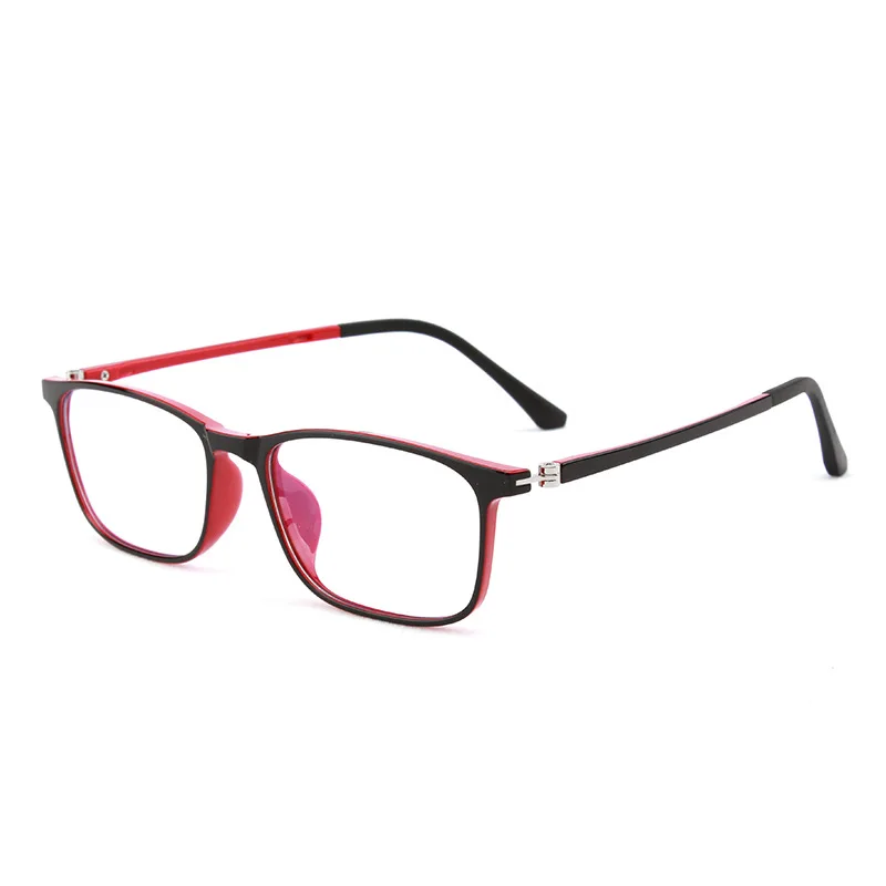 New fashion adult metal blue Joker TR90 flat mirror glasses frame