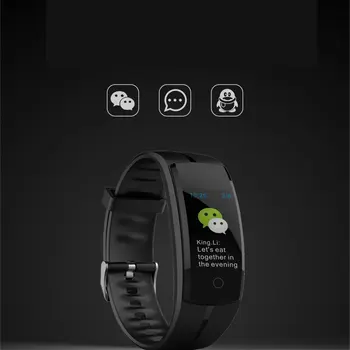 

2020 New 3D Sensor Smartband LED Color Screen Version IP68 Waterproof Bracelet Swim Heart Rate Monitor Smartband for Android