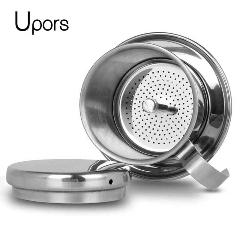 

UPORS Reusable Permanent Filter Coffee Maker Stainless Steel Coffee Filter Vietnam Coffee Pour Over Dripper Filter Tool