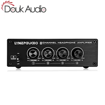 

Douk Audio HiFi Stereo 8-Channel Headphones Amplifier High-Power Headset Distributor Signal Amp Two-way Mixer Switcher