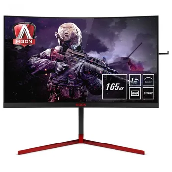 

LCD Monitors AOC AG273QCG PC peripherals computer game monitor FHD MVA 27'' 2560х1440(WQHD) TN Curved 400cd m2 H170° V160° 1000:1 50M:1
