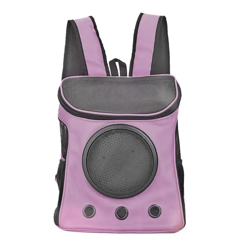 Outdoor Breathable Mesh Pet Carrier Backpack for Dog Cat Portable New Out Travel Comfortable Front Bag Carrying Bags - Цвет: Золотой