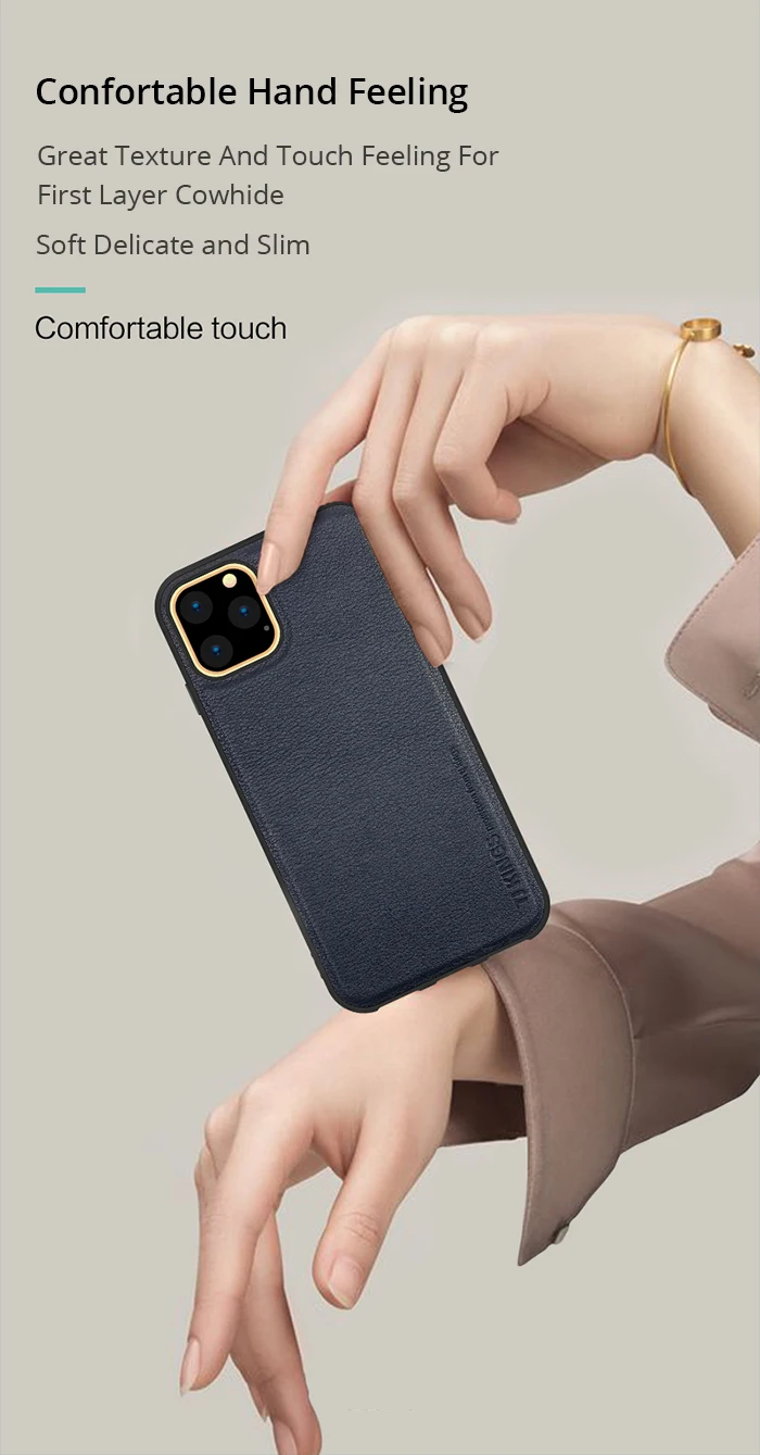 Bonola First Layer Cowhide Case for iPhone 1111Pro11ProMax High Grade Truly Leather Case for iPhone XsXrXsMax Classic Cover (4)