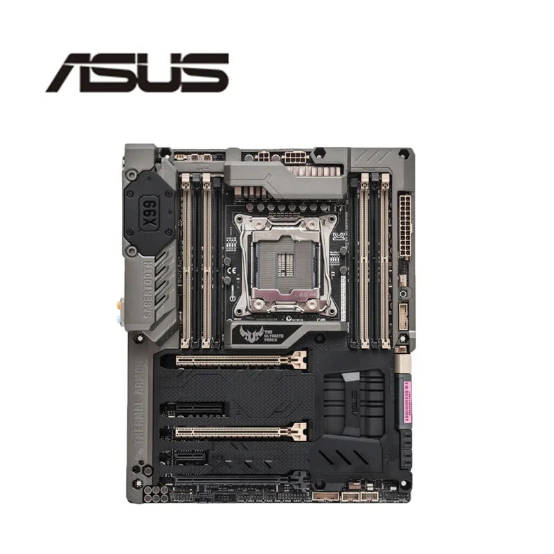 Для ASUS SABERTOOTH X99 оригинальный б/у Настольный X99M 2011 разъем LGA Core i7 LGA2011 V3 DDR4