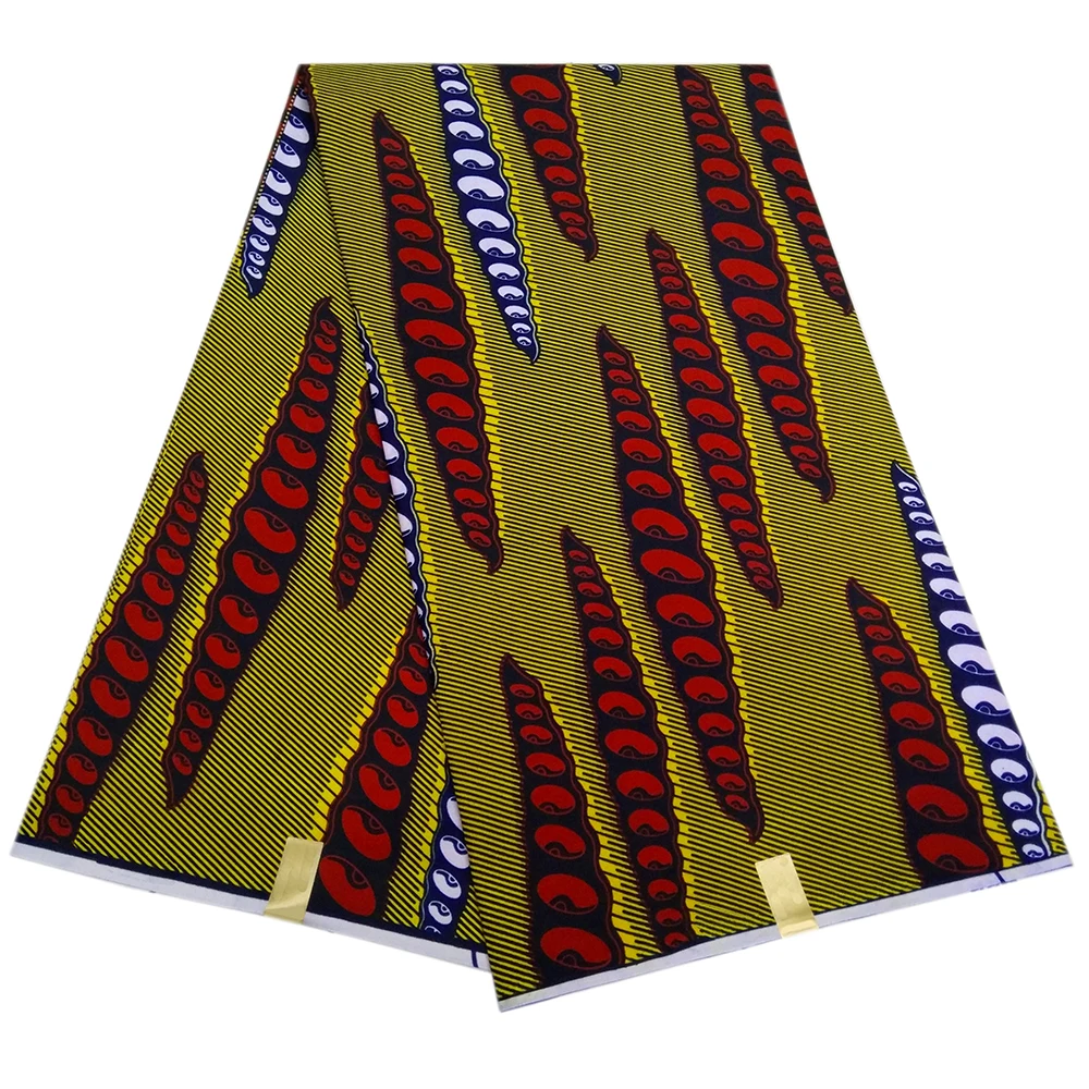 Африканский воск ткань Java воск Анкара ткани для платья гарантированное качество Pagnes батик
