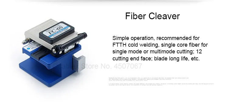 FTTH Fiber Optic Tool Kit fibra optica