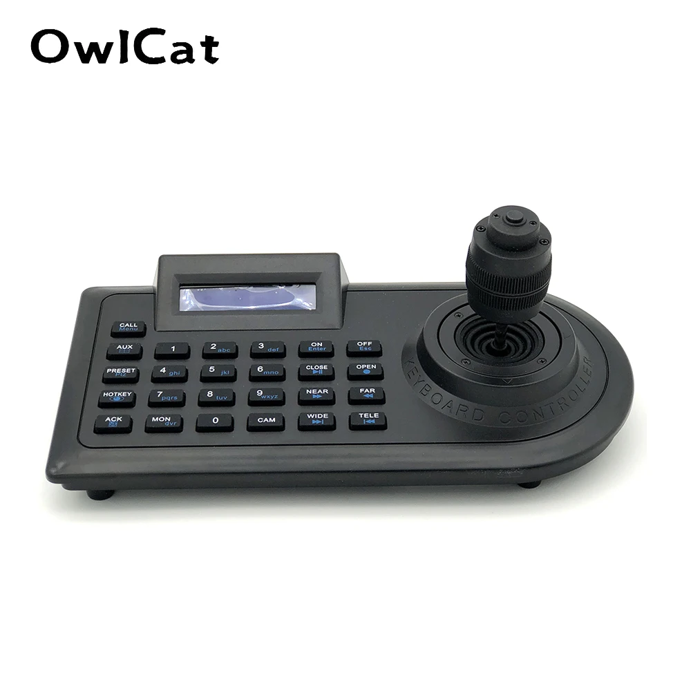 4D Keyboard Controller for CCTV PTZ AHD Camera DVR Matrix Switching System RS485 Communication Joystick 4KD