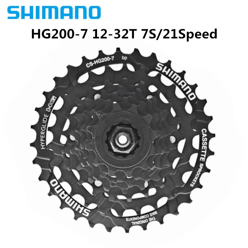 SHIMANO TOURNEY TZ CS-HG200-7 маховик горный велосипед 7 скоростей/21 скорость карты Звездочка зуб Talun черный