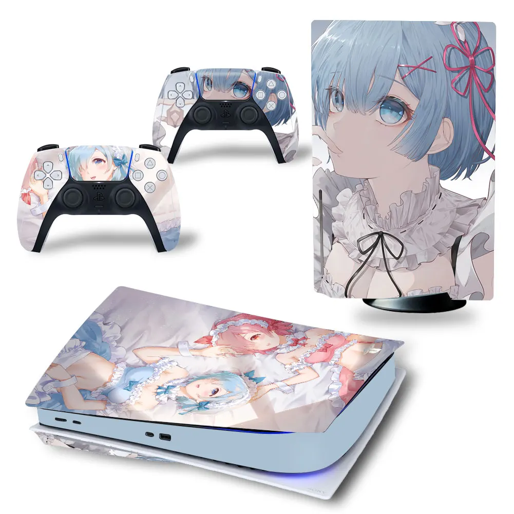 Beauty Ps5 Standard Disc Edition Skin Sticker Decalcomania Cover Per Console Ps5 E Controller Ps5 Skin Sticker Vinyl