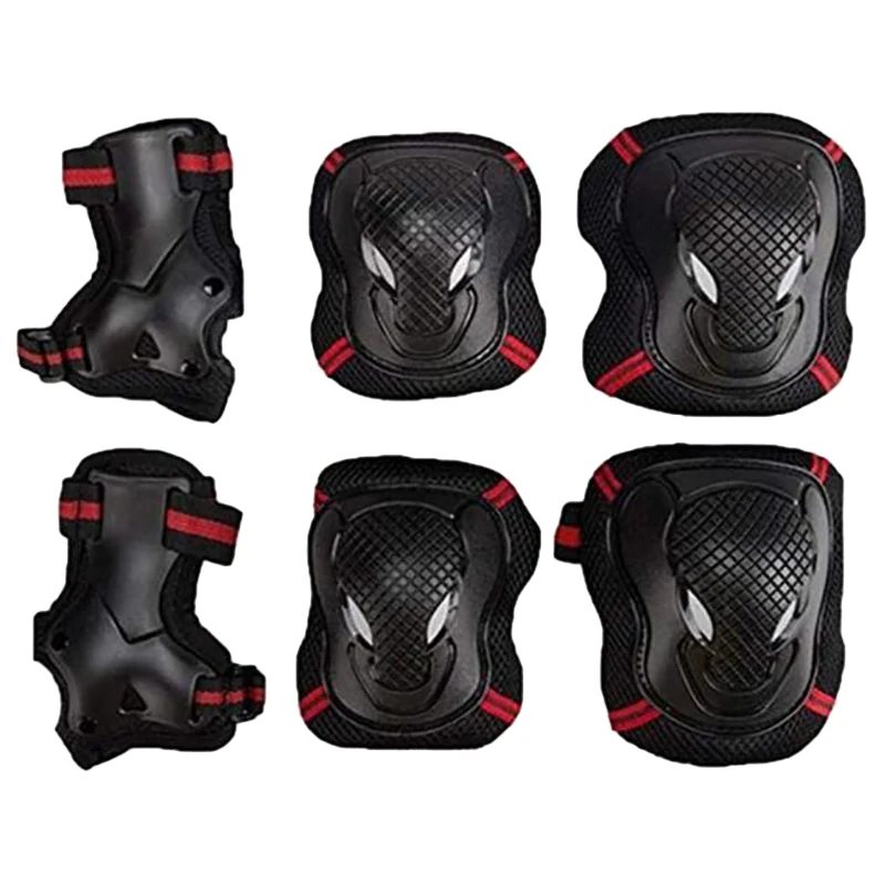Child's Pad Set Kids' Cycling Roller Skating Knee Elbow Wrist Protective 6Pcs | Спорт и развлечения