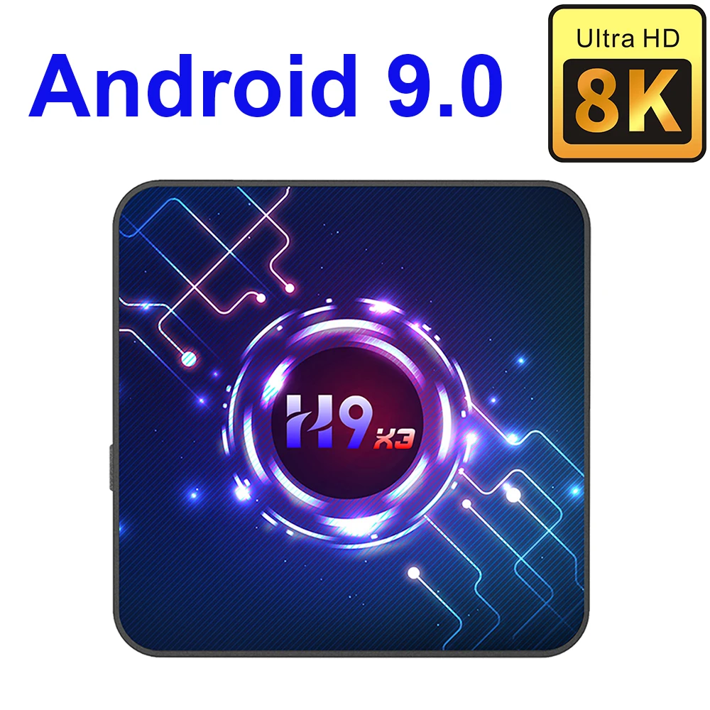 

Brazil Portuguese Version 8K Android9.0 TV BOX Smart TVBox Android 9.0 4K 4GB 64GB with 2.4G & 5.8G Wifi Set Top Box 4GB 32GB