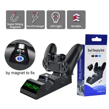 Двойной usb зарядная док-станция Подставка зарядное устройство для PS4 игровой контроллер быстрая зарядка док-станция Подставка Dualshock USB кабель для PS4