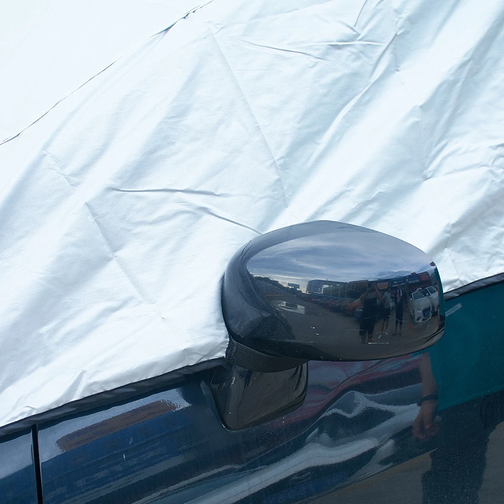 車の屋根トップカバー半身用カバーハッチバック小型suvナイロン 300 センチメートル 280 センチメートル 車カバー Aliexpress