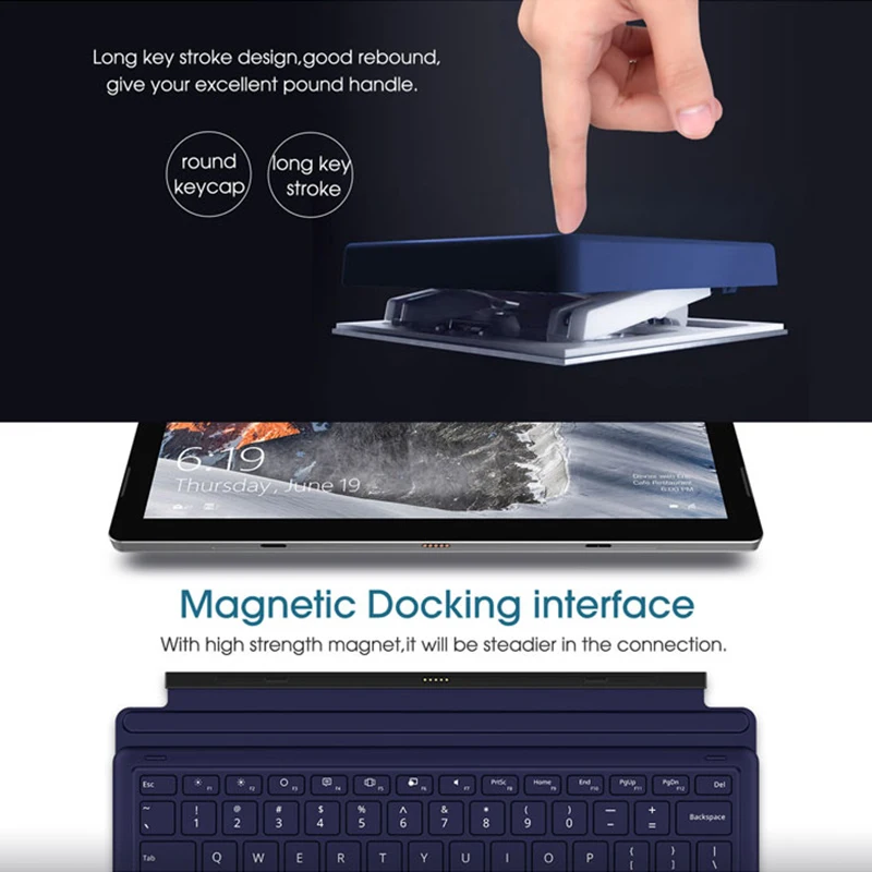 Магнитная клавиатура для планшета Teclast X6 Pro 12,6 дюймов