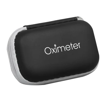 

In Stock! Digital Finger Pulse Oximeter Zipper Bag Compact Lightweight Storage Pouch Oximeter Zipper Bag For Health Monitors