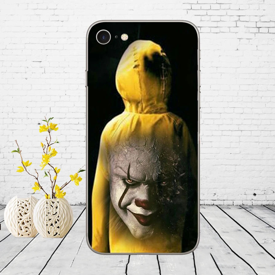 291DD Мягкий силиконовый чехол Pennywise The Clown Horror для iphone 5 5s se 6 6s 8 plus 7 Plus X XS SR MAX|Бамперы|