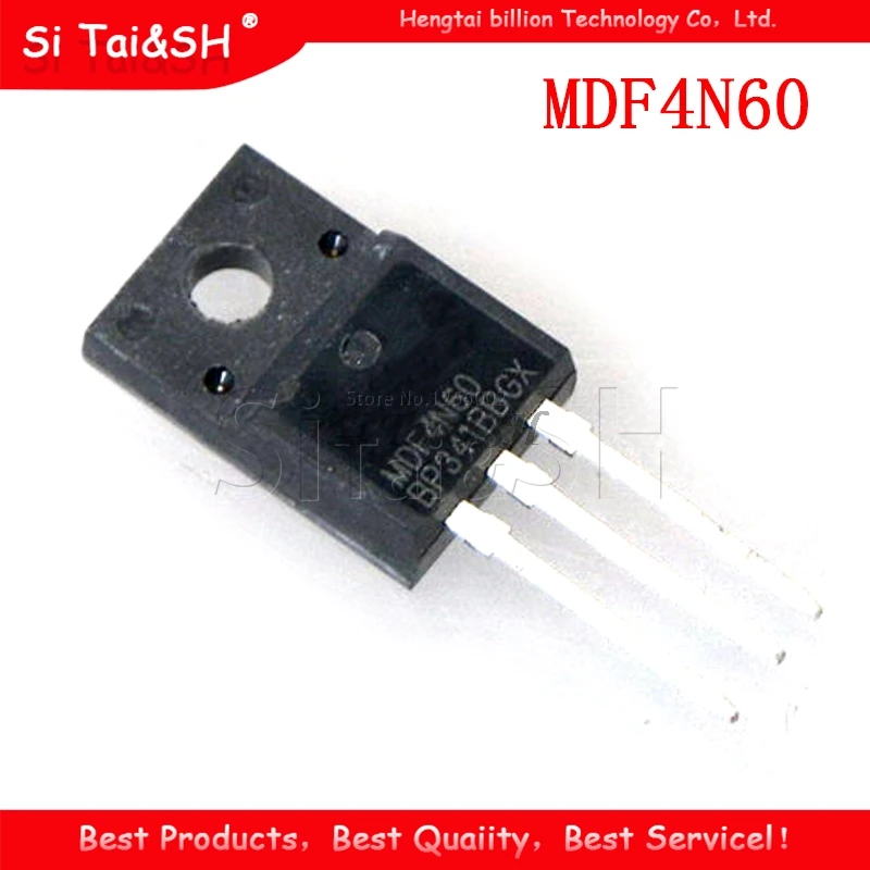 10pcs MDF4N60 TO-220F 4N60 TO220F TO220 600V 4A new original | Электронные компоненты и принадлежности