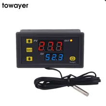 220V Thermoregulator Temperature-Controller Digital Sensor Cooling-Control 24V Mini W3230
