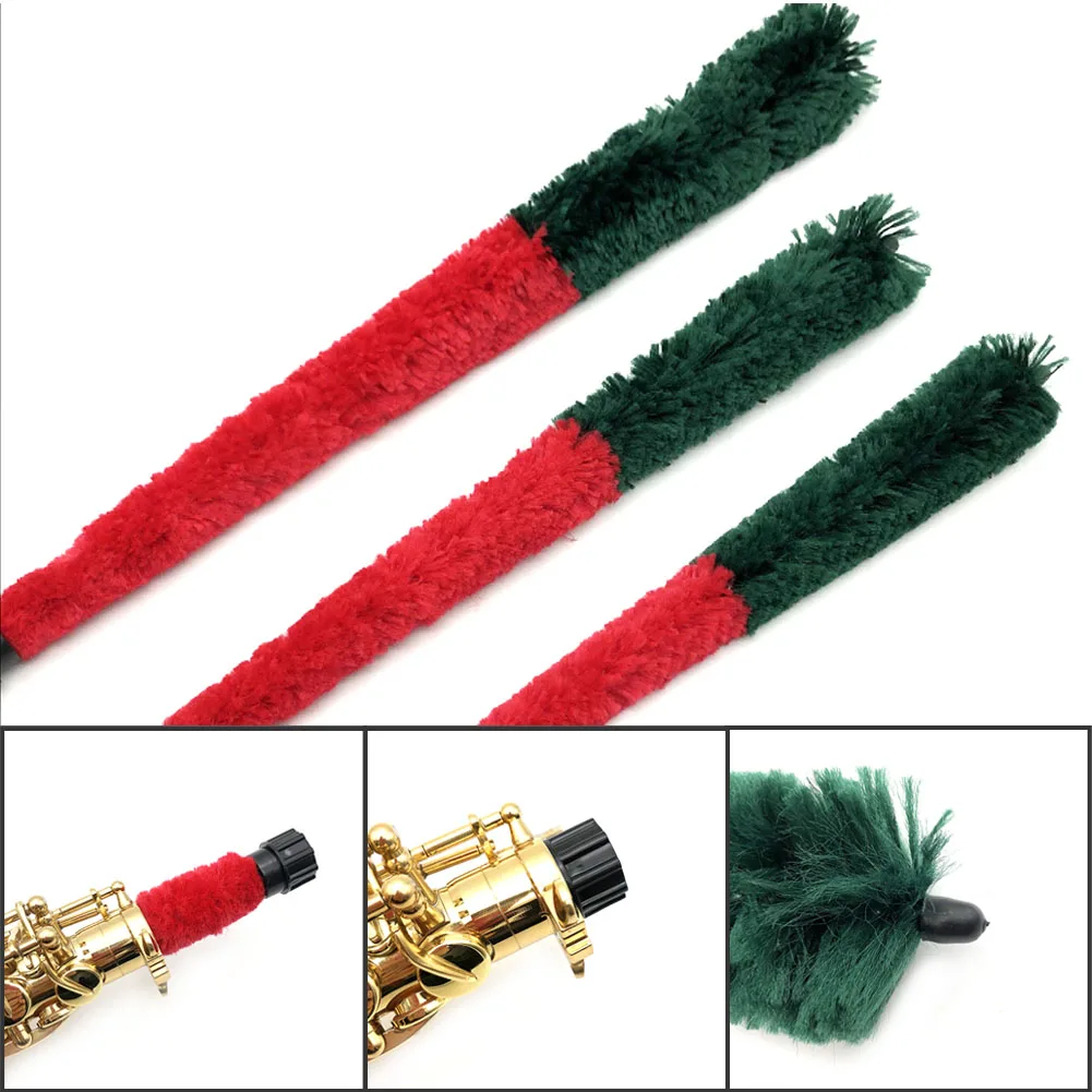 Толстое мягкое обслуживание дома прочный нейлон двойного назначения саксофон портативный практичный музыкальные аксессуары щетка для очистки