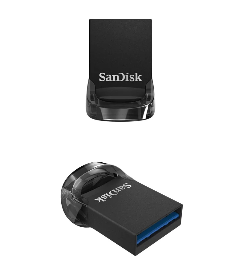 Двойной Флеш-накопитель SanDisk USB 3,1 флеш-накопитель Fit 32 ГБ флэш-накопитель флэш-памяти de 64 Гб памяти 128 ГБ 256 130 МБ/с. 16 Гб мини диско-де-U для ПК/Noteboo