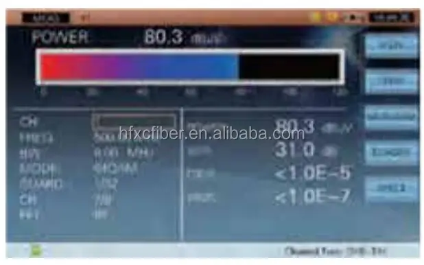 Новое поступление DEVISER аналоговый цифровой ТВ& спутниковый ТВ анализатор CA ТВ анализатор QAM S7000L