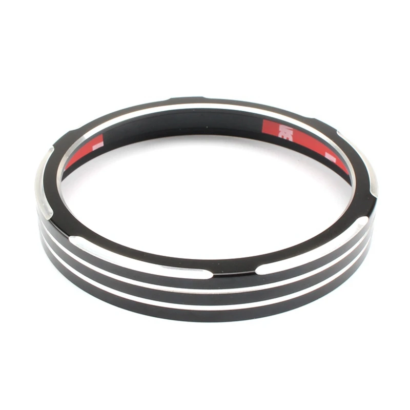 Motorcycle Black Speedometer Trim Bezel Cover Billet CNC Cut For Harley Sportster 883 1200 XL XR Iron Dyna Stree Bob Low Rider