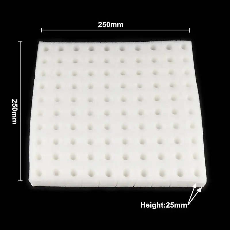 1/2/3/5/10pcs 250mm by 250mm Nursery Hydroponics Sponge for Garden