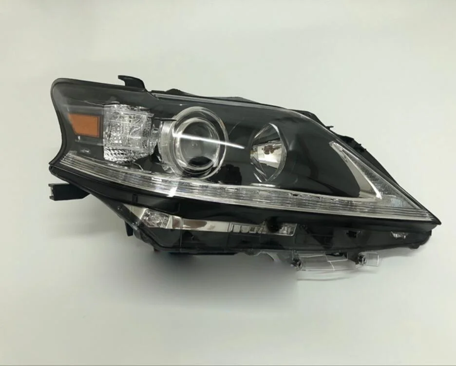 Динамический светодиодный DRL 1 шт. 2012~ г. Автомобильный bupmer головной светильник forLexus RX270 RX350 RX450 головной светильник автомобильные аксессуары противотуманные фары rx350