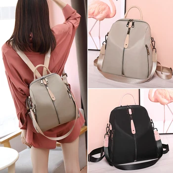 

2020 NEW casual oxford backpack women waterproof Girls High Quality Fashion Travel Tote Packbag Fashion travel women's backpack