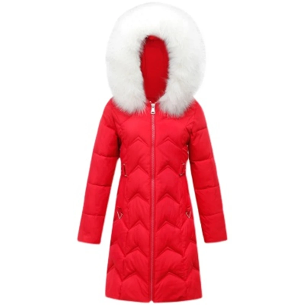 

Women Jacket New Winter Warm Cotton Parkas Long Padded Large Size Female Coats Big Fur Collar Slim Hooded Pockets Lady Outerwear