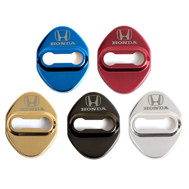 

4PCS /Set Car Door Lock Protective Cover car door lock cover for Honda Accord Fit Binzhi Jade Interior Parts