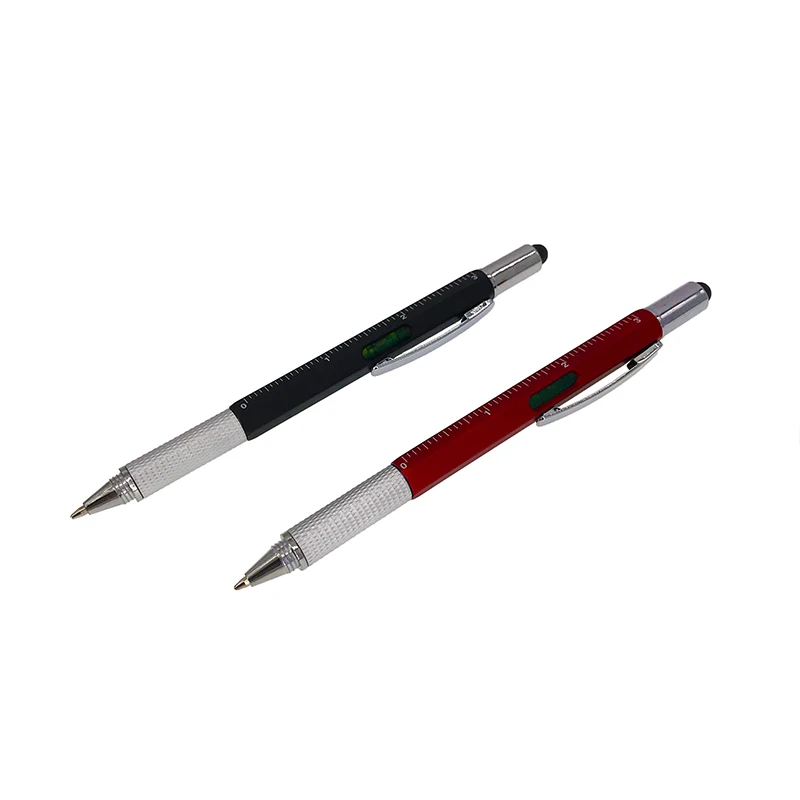 

1 Pcs 7 Color Novel Multifunctional Screwdriver Ballpoint Pen Touch Screen Metal Gift Tool School Office Supplie Stationery Pens