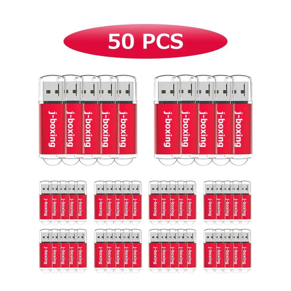 J boxing 50 шт./лот 32 ГБ USB флэш накопители прямоугольный накопитель для большого