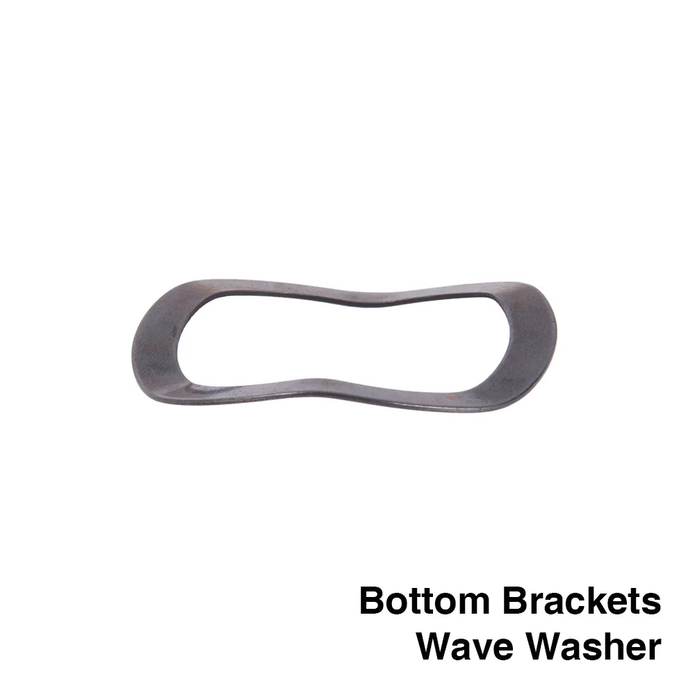 24mm wave washer Велосипедные кронштейны аксессуары адаптер GXP волновая шайба 0,5 мм для дорожного горного велосипеда SRAM GXP 24 22 мм chainset - Цвет: 24mm wave washer