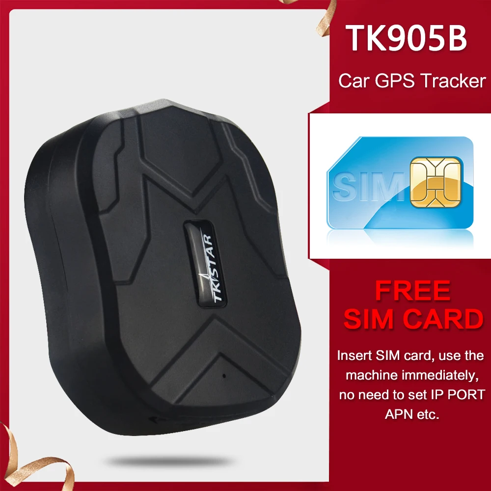 Автомобильный GPS трекер TK905B 10000 мА · ч|GPS-трекеры| |