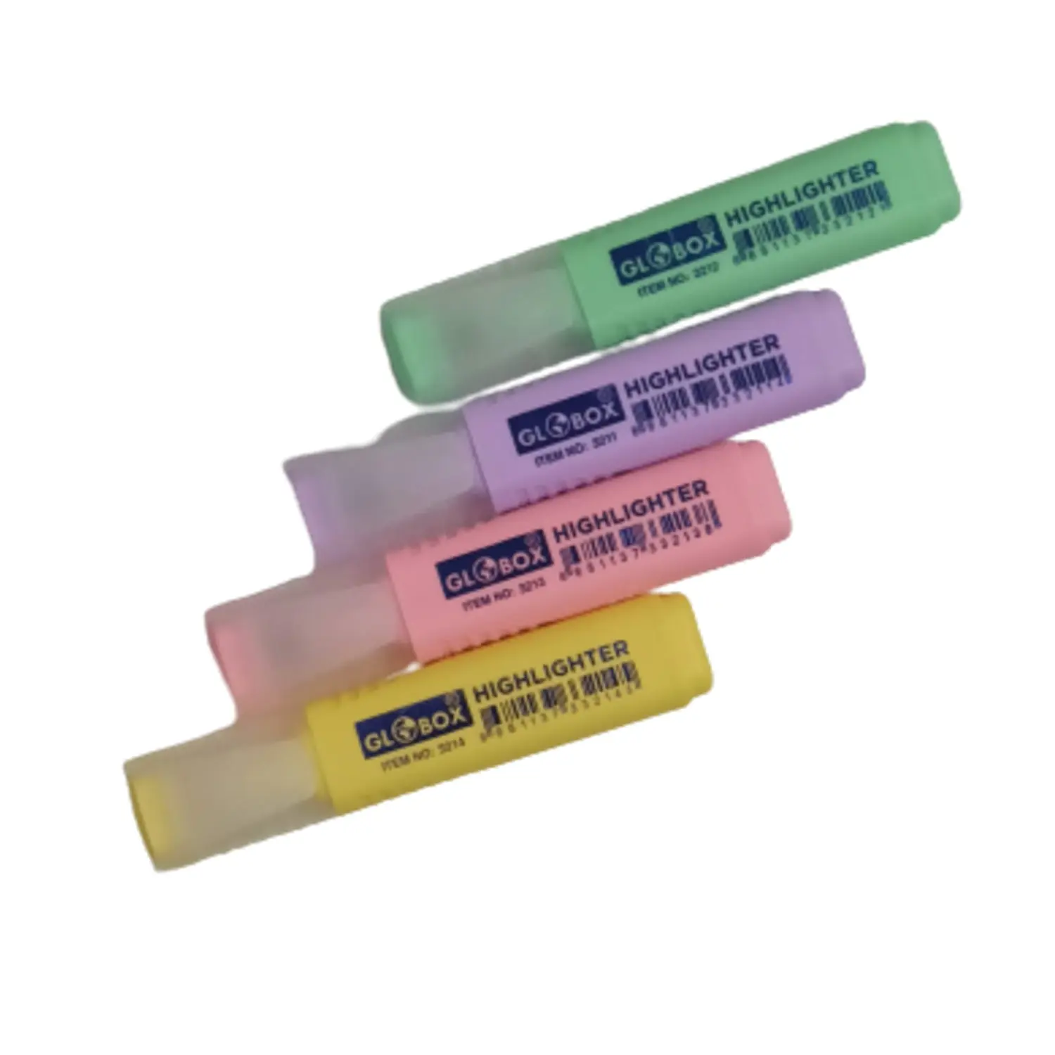 Globox Highlighter 4 color Green/Pink/Yellow/Lilac İşaretmele Pen 2021  Trend High Quality Kurumayan End Technology vivid Colors - AliExpress