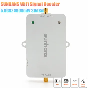 

[Genuine] Sunhans SH58Gi4000 5.8GHz 4000mW 36dBm IEEE 802.11a/n Wireless Indoor Signal Booster Monitor Signal Amplifier