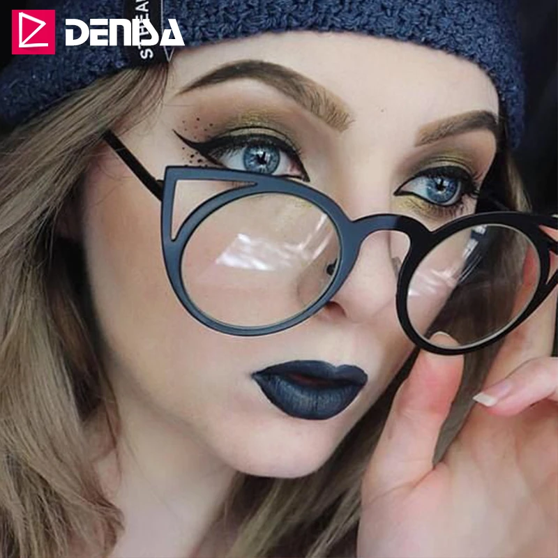 Бренд DENISA, модные женские солнцезащитные очки "кошачий глаз", круглые линзы, Ретро стиль, солнцезащитные очки для девушек, UV400, lunette de soleil femme S777