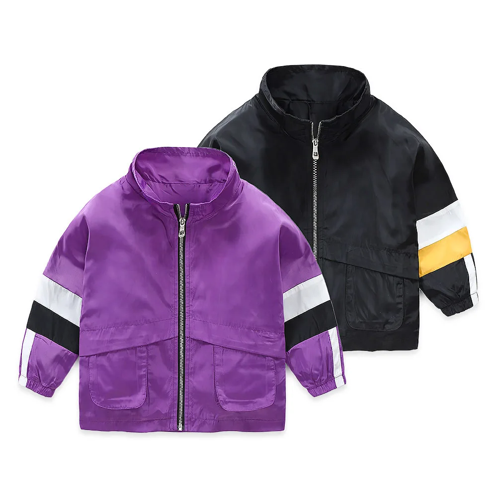 

Childrenswear 2019 New Style Autumn Clothing Western Style Mixed Colors Jacket Fashionable Korean-style Children Childrenswear C