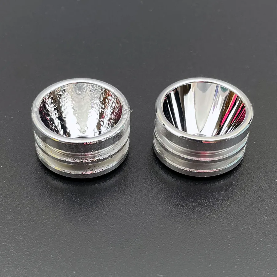 Diameter 20mm x 12mm Aluminum Orange Peel Smooth Reflector 20x12mm For Convoy S2+ S3 18650 T6 L2 XPL 5050 LED Flashlight Torch | Лампы и