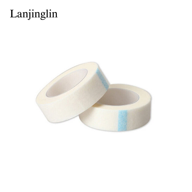 Eyelash Extension Tape Eyelash Pads Eyelash Accessories 2/3/5/10 Rolls Eyelash Extension Eye Pad Breathable Non-woven Cloth Adhesive Tape EyelashLash Extension Medical Tape Makeup Tool