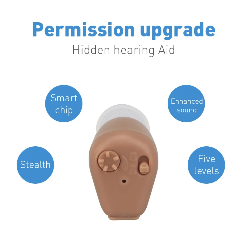 NEW K 88 Hearing Aid Rechargeable Mini Hearing Aids Sound Amplifier Invisible Hear Clear For The Elderly Deaf Ear Care Tools Eu
