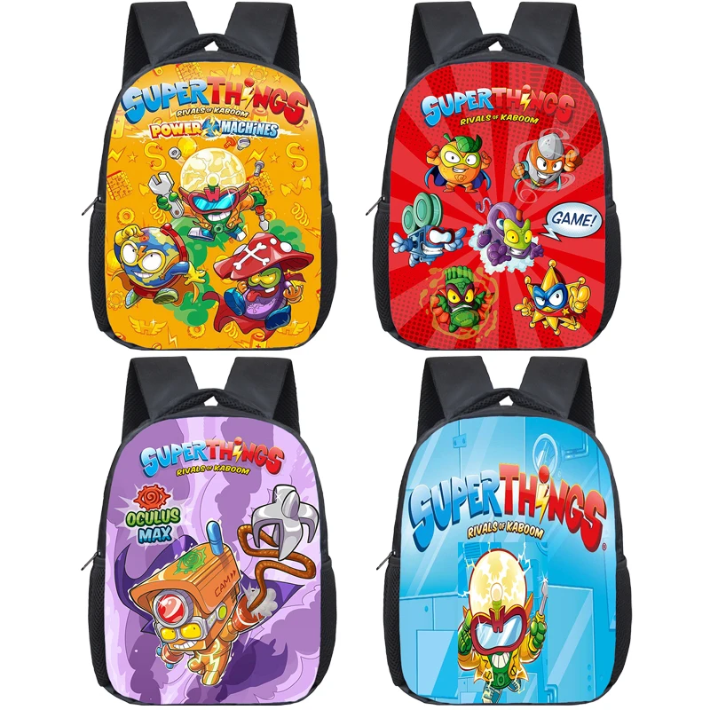 

Cartoon Super Zings Backpack Children Kindergarten Bags Super Things School bag Toddler Rucksack Boys Girls Mini Bookbag Mochila