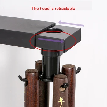 

4/6 Rotatable Hooks Rotating Racks Holder Kitchen Organizer Telescopic Storage Cooking Spoon Hanging Bathroom Wall Hanger Home