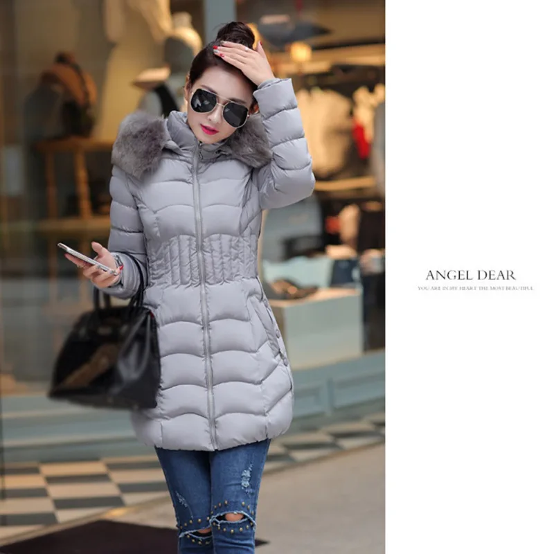 Женская куртка, зимнее длинное пальто размера плюс, женские куртки с капюшоном, теплая винтажная верхняя одежда с длинным рукавом на белом утином пуху